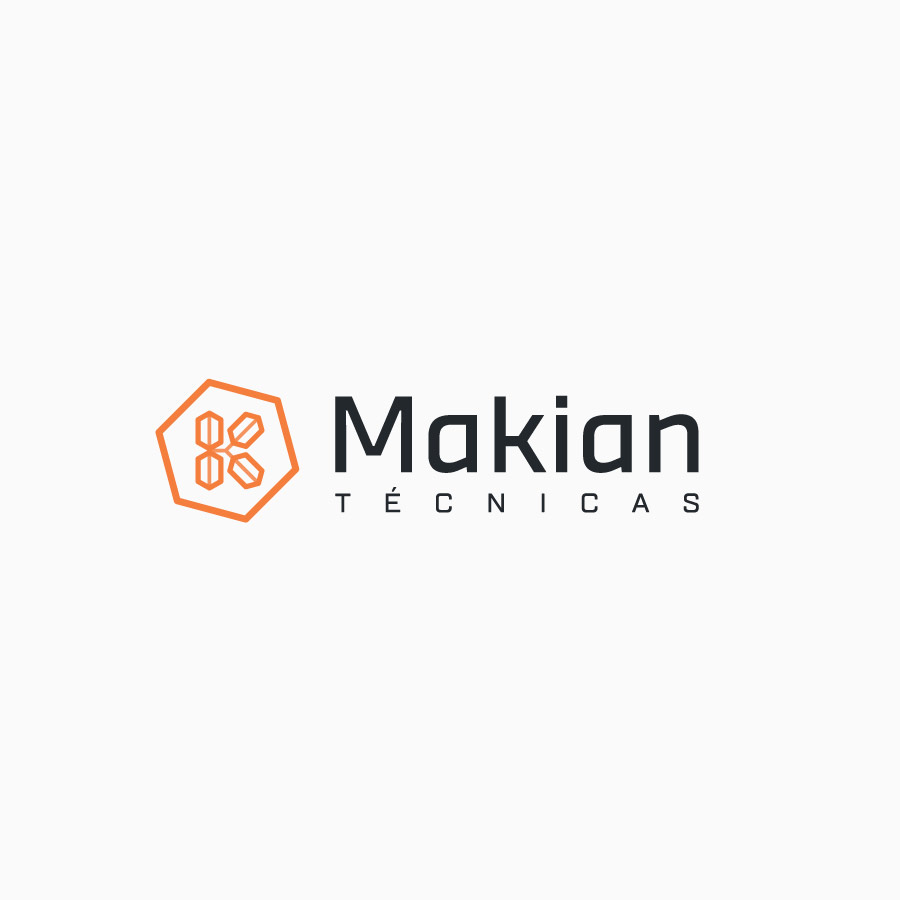 diseño de logotipo de Makian Técnicas